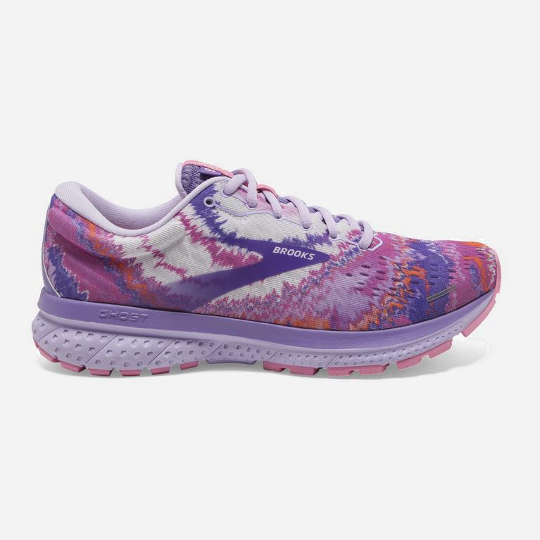 Brooks Ghost 13 Womens Road Running Shoes - Lilac/Pink/Purple - Philippines (175980PWY)